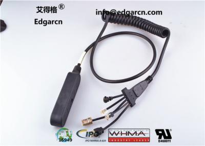 China Verifone Black Data Transfer Cable Pvc Material With Ce Approval 8-0736-80 Vx810 for sale