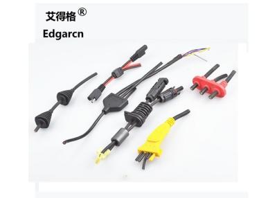 China Ul Approved Custom Wire Assemblies , Edgarcn Overmolding Cable Assemblies  for sale