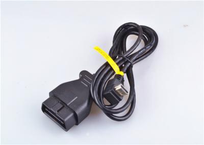 China Cable de conector Obd2 aprobado por UL sobre cable de comunicación de datos en espiral moldeado en venta