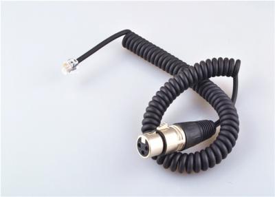 China Oem Coiled Electronic Wiring Harness Data Communication Cable With Ul Approved for sale