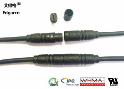 China E - Bike Control Circular Connector Cable Assembly , M6 Custom Molded Cable Assemblies for sale