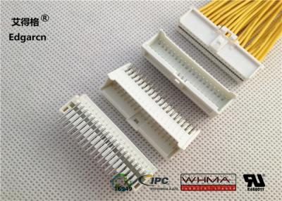 China Receptáculo de carcasa de 2 mm, conector de doble fila, color blanco con 38 pines en venta