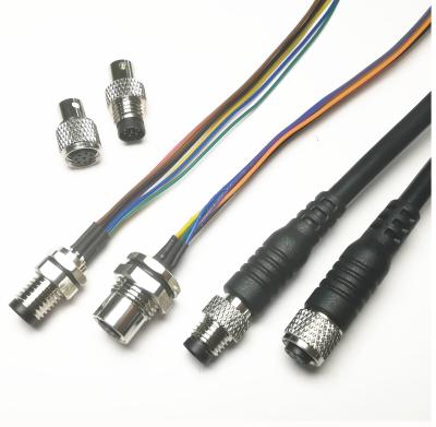 China M12 Sensor Cable Assembly Length Customized Application For Data Cable for sale
