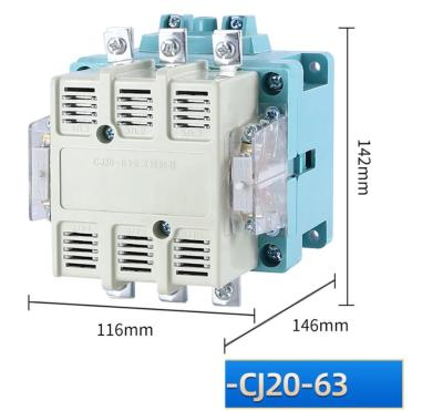 中国 CJ20 400A high power contactor magnetic contactor for industrial control 3 poles ac Electrical Contactor Switch 販売のため