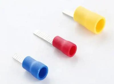 中国 DBV Insert Type Plating Tin Insulated Blade Crimped Lug Cable Crimp Connectors 販売のため