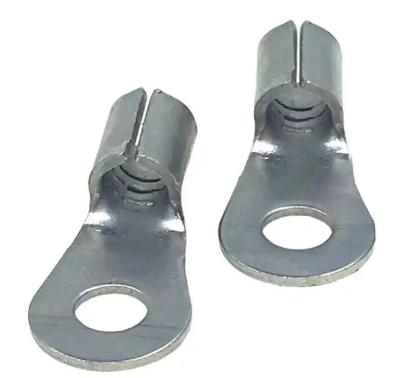 China Round Cold Pressed O-Shaped Lug Terminal Copper Cable Crimp Connectors OT Series for sale