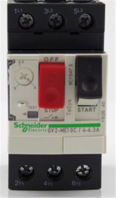 China Schneider TeSys GV2ME Motor Control Circuit Breaker For Short Circuit Protection for sale