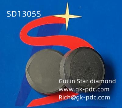 China Peach shaped PDC Inserts SD1305 For 30mm 32mm Anchor Drill Bits for sale
