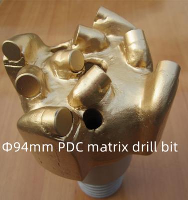 China 94mm Matrix Body PDC Drill Bit For Drilling Hard Broken Abrasive Rocks for sale