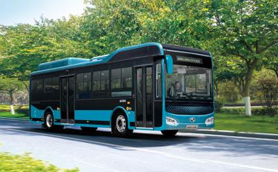 China New Energy 10 Meter Electric Vehicle Bus 90 Passengers Electric Public Bus for sale