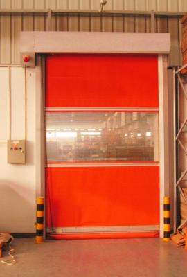 China 0.5-1.5m/S  Fast Shutter Rapid Roll Up Doors , High Speed Rolling Shutter coolroom Door for sale