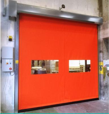 China Industrial Roller Shutter Garage Door Pvc Rapid Automatic Motorized for sale