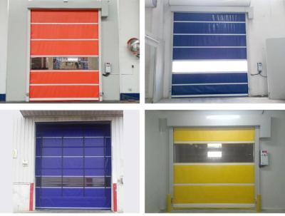 China Warehouse Pvc Rapid Roller Doors Industrial High Speed Shutter 220V 0.6m/S Wholesale PVC Quick Electric for sale