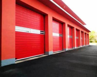 China Commercial High Speed Spiral Door High Reliability Logistics Security Fiberglass Hard for sale