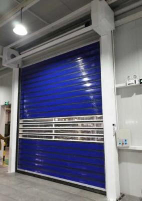 China Metal Rolling High Speed Spiral Door Shutters Aluminum Alloy Anti Break Protection for sale
