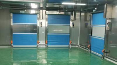 China Melhoramento deslizante de vidro de rolamento do zíper de alumínio rápido aéreo vertical das portas do rolo à venda