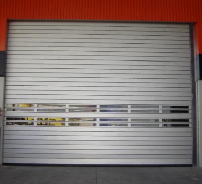 China Villa Garage Aluminum Alloy Roll Up Spiral Door With Remote Control for sale