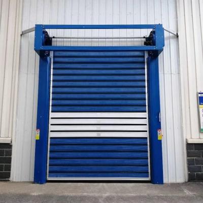 China Noise Reducing Overhead Sectional Door Double-Skinned Panel Anti-Noise Electrical for sale