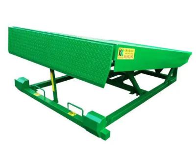 China Stationary Hydraulic Powered Loading Dock Leveler with Customizable Deck Height and Platform Size Container Loading for sale