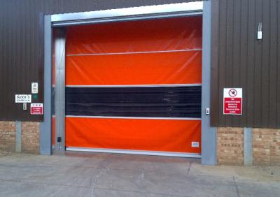 China Easy Installation Rapid Roller Doors with Thermal Insulation high quality stable automatic commercial high speed door for sale