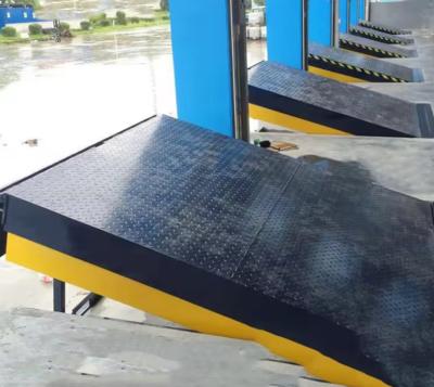 China Customizable Electric Loading Dock Leveler with Push Button Controls Wholesale Telescopic Automatic Loading Equipment for sale