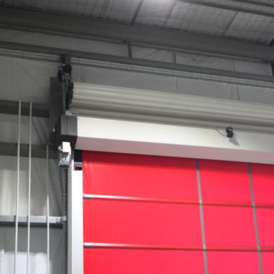 China Safety First High Speed PVC Roll Up Rapid Shutter Door 304 Stainless Steel Material Rapid Zipper High Speed Roller Door à venda