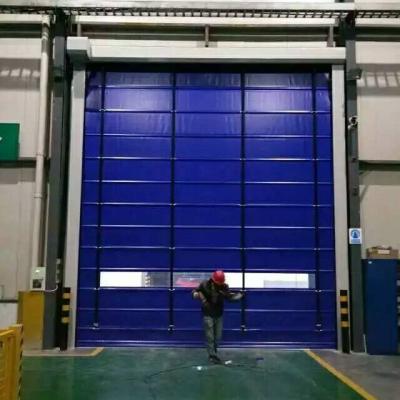 China PVC Rapid Roller Doors 900/800N Tearing Strength For Industrial Use for sale