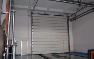 China Insulated Sectional Overhead Doors Remote Electrical / Manual Control for sale