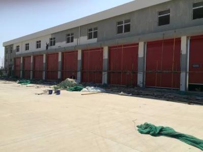 China 0.20 Meter/Second  Overhead Sectional Steel Doors , Steel Sectional Garage Doors for sale