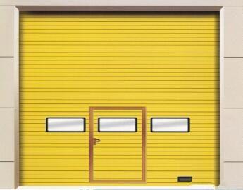 Китай Двери ширины максимума 6500мм промышленные секционные, секционная надземная дверь гаража продается