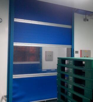 China PVC Automatic Fast Speed Rapid Roller Doors Stainless Steel Rolling Shutter doors for sale for sale