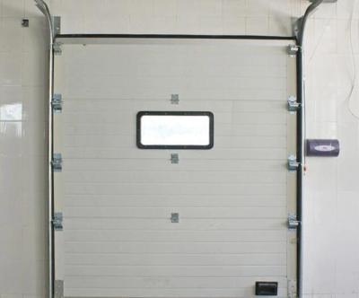 China Panel 40mm / 50mm Sectional Overhead Door , Sectional Garage Doors Anti Breaking for sale