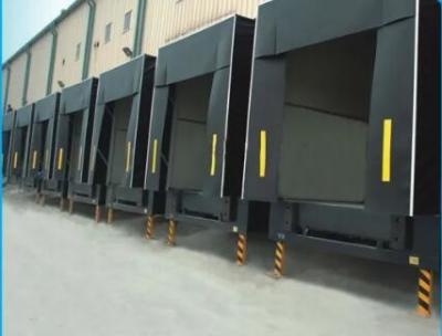 China Mechanical Cold Storage Loading Dock Shelters PVC  Curtain Adjustable Retractable for sale