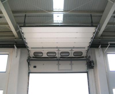 China High Lift 6500mm Width Industrial Sectional Doors for sale