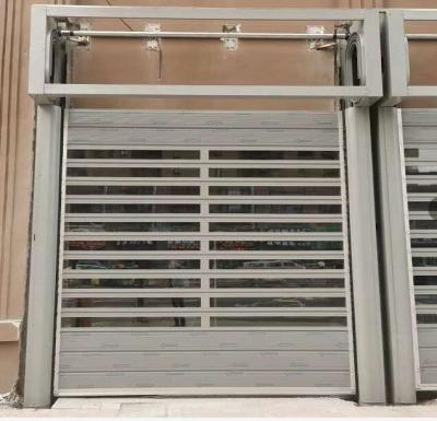 China Commercial Double Layer High Speed Spiral Door Rust Proof For Underground Parking Area for sale