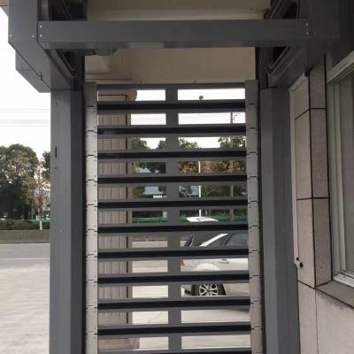 China Industrial Roll Up High Speed Spiral Door 220mm  Electric aluminum alloy sandwich panel quick roll Factory Direct Sale for sale