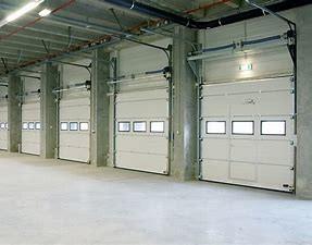 China Insulated Sectional Garage Doors For House 2.0mm Thickness Overhead Door Panel for sale