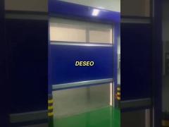 Anti Static Soft Rapid Roller Doors Transparent Curtain PVC High Speed