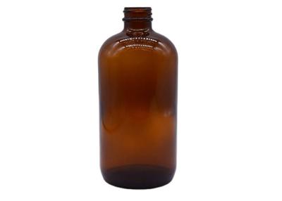 China Blue Amber 120ml Boston Round Glass Dropper Essential Oil Bottles for sale