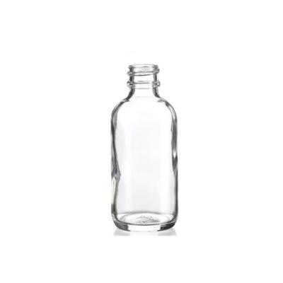 China GPI20-400 2oz 58g Clear Boston Round Bottles for sale