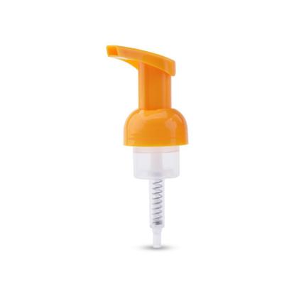 China Ergonomic Orange 1.4CC Plastic Soap Dispenser Pump for sale