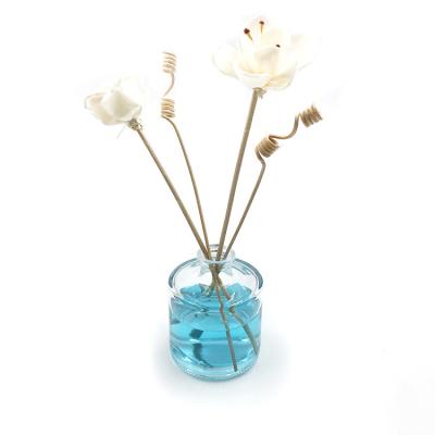 China CE SGS Round 120ml Empty Reed Diffuser Bottles for sale