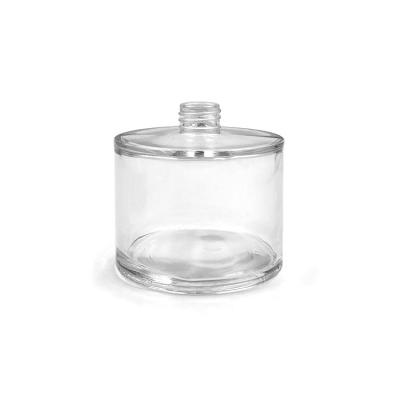 China Botella de vidrio del difusor del claro 500ml del cuidado personal en venta