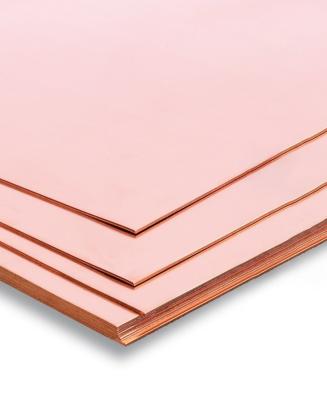 China 4mm Solid Copper Sheet Cathode Non Ferrous Metal for sale