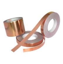 China EMI Conductive Copper Foil Tape Heat Resistant For Slugs for sale