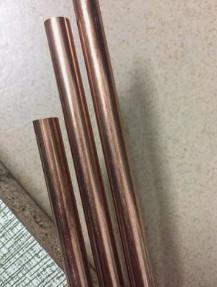China OEM Tubo de barras de cobre puro de berilio TF00 UNS C17000 para electrónica en venta