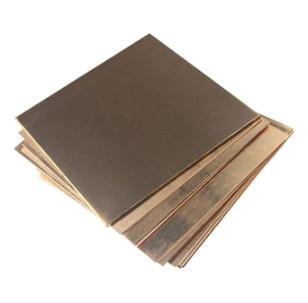 Chine Vente à chaud Rouge pur 4x8 99,9% Plaque de cuivre C10700,C10100 Plaques de cuivre solide pour la construction à vendre