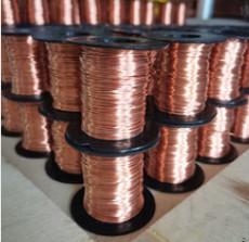 China DIN.2.1247 Beryllium Solid Bare Copper Wire 0.4 mm For Spring Connectors for sale
