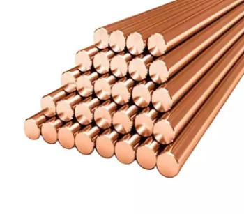 China ASTM C11000 Solid Copper Earth Rod Bar Square Shape for sale