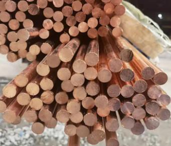 China C2600 C2680 Solid Copper Bar Earth Rod 16mm 18mm 20mm for sale